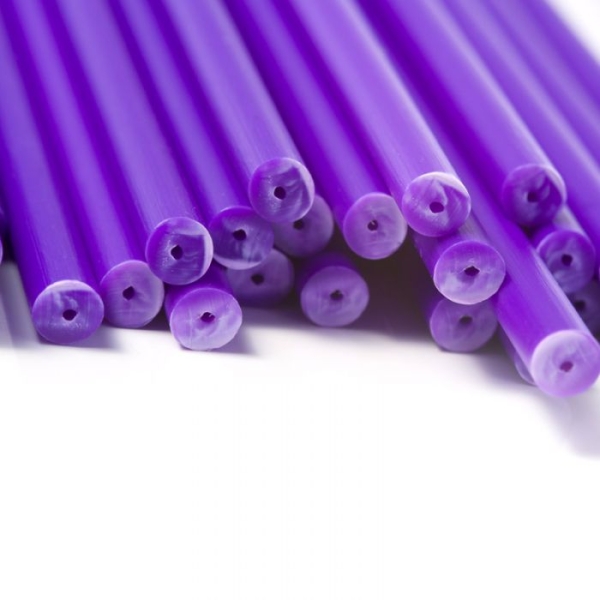 CakePop Sticks - Kunststoff Violett 15cm